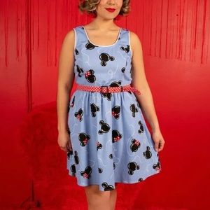 Stitch Shoppe Olivia Dress Loungefly Mickey Minnie Mouse Balloon Dress 2x Disney